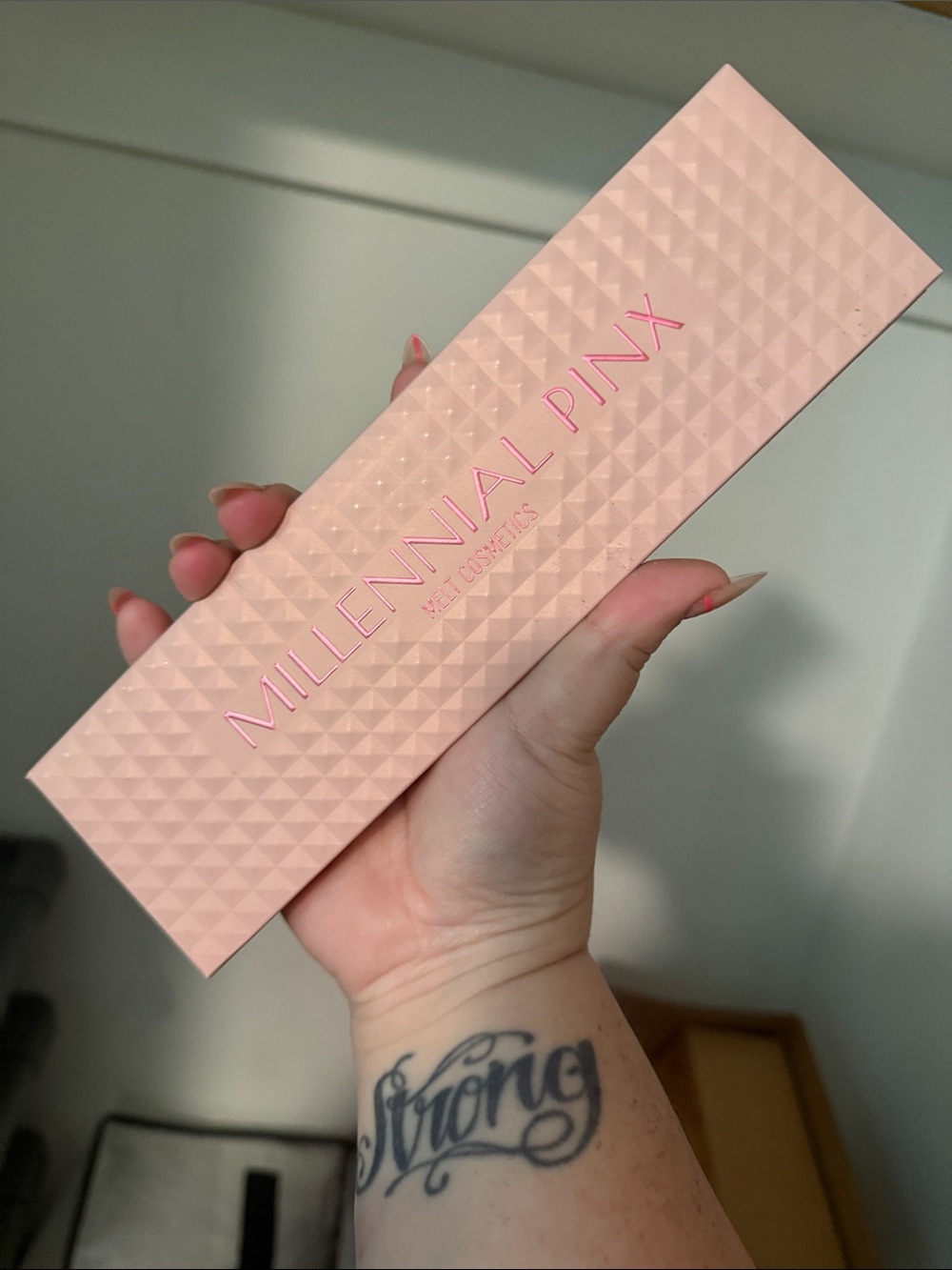 Melt Cosmetics Millennial Pinx Eyeshadow Palette — Blush Pink & Rose